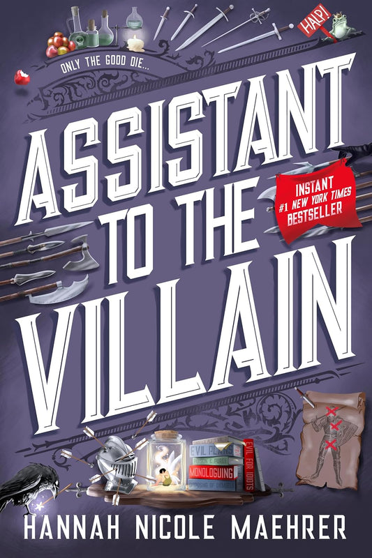 Portada del libro Assistant to the Villain Book 1, novela fantástica romántica.
