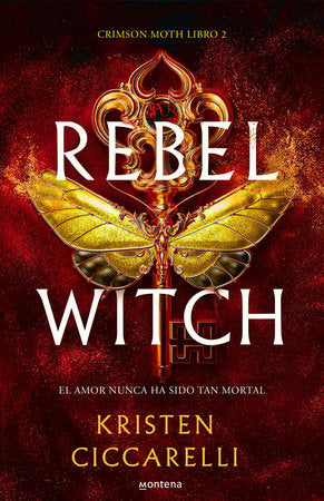 Portada del libro Rebel Witch Libro 2 de 2, novela fantástica.